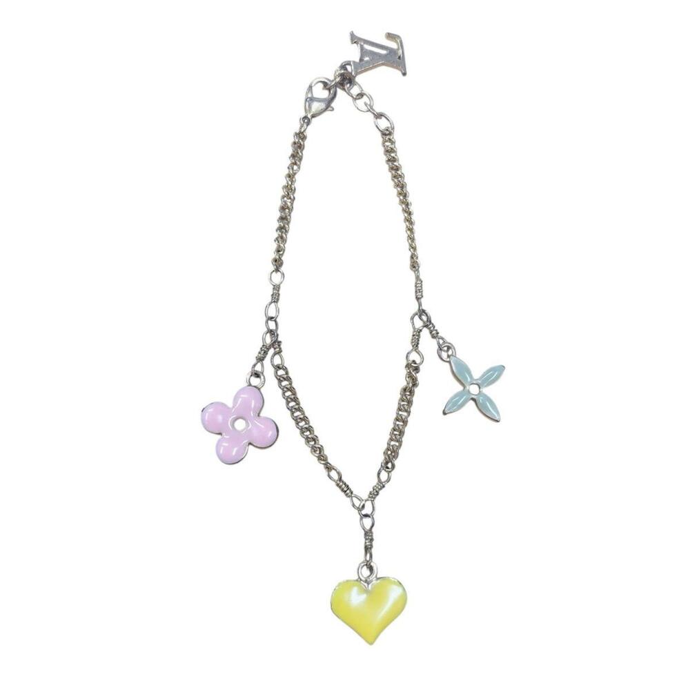 LOUIS VUITTON Gold Monogram Charm Bracelet - Picture 2 of 6